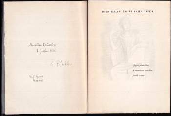 Otto František Babler: Žaltář krále Davida