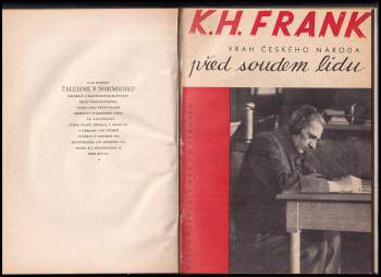 Karl Hermann Frank: K.H. Frank vrah českého národa před soudem lidu