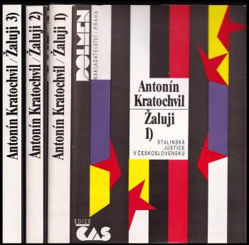 Antonín Kratochvíl: Žaluji