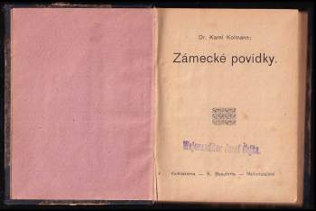 Karel Kolman: Zámecké povídky