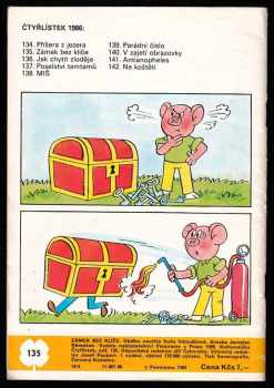 Ljuba Štíplová: Zámek bez klíče - Čtyřlístek 135