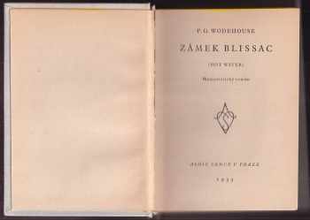 P. G Wodehouse: Zámek Blissac