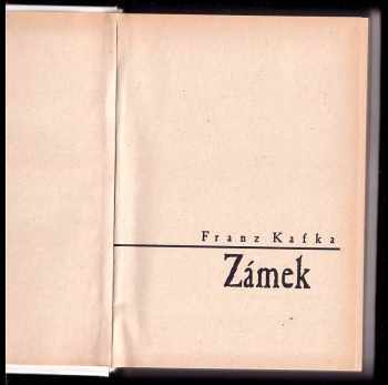 Franz Kafka: Zámek