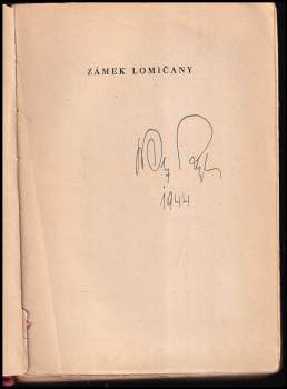 Josef Reyl: Zámek Lomičany