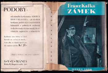 Franz Kafka: Zámek - román - OBÁLKA TOYEN