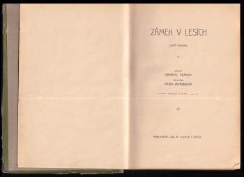 Gabriele Franay: Zámek v lesích
