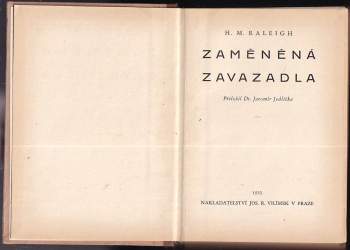 H. M Raleigh: Zaměněná zavazadla