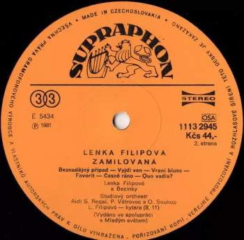 Lenka Filipová: Zamilovaná