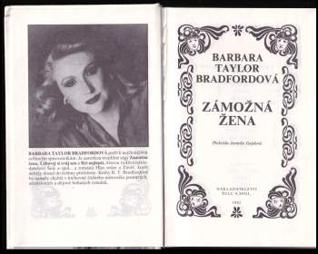 Barbara Taylor Bradford: Zámožná žena
