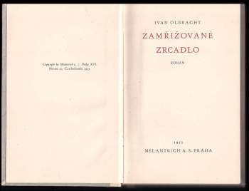 Ivan Olbracht: Zamřižované zrcadlo