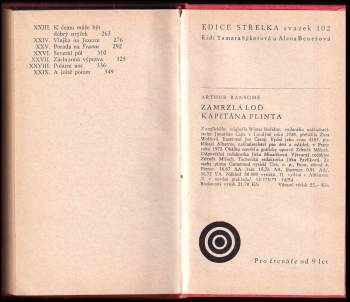 Arthur Ransome: Zamrzlá loď kapitána Flinta