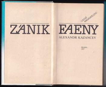 Aleksandr Petrovič Kazancev: Zánik Faeny
