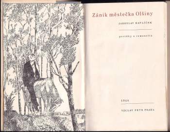 Jaroslav Havlíček: Zánik městečka Olšiny