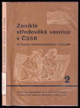 Zaniklé středověké vesnice v ČSSR ve světle archeologických výzkumů