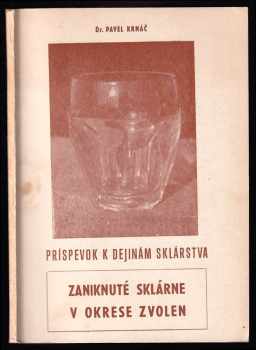 Príspevok k dejinám sklárstva
