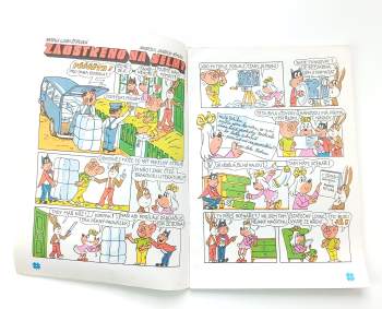 Ljuba Štíplová: Zaostřeno na šelmy a čtyři další obrázkové příběhy - Čtyřlístek 53