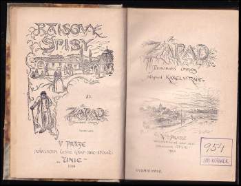 Karel Václav Rais: Západ