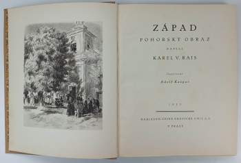 Západ : pohorský obraz