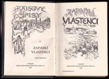 Karel Václav Rais: Zapadlí vlastenci