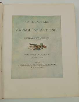 Karel Václav Rais: Zapadlí vlastenci