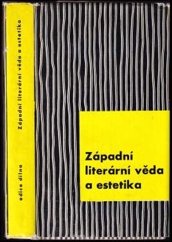 Západní literární věda a estetika