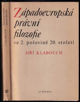 Západoevropská právní filozofie ve 2. polovině 20. století