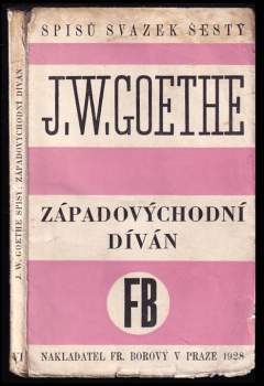 Johann Wolfgang von Goethe: Západovýchodní díván