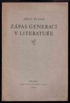 Zápas generací v literatuře
