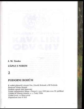 J. M Troska: Zápas s nebem