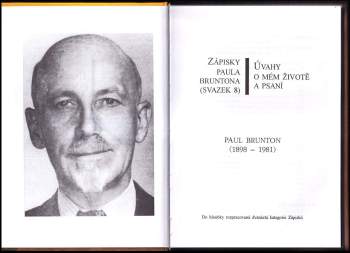 Paul Brunton: Zápisky Paula Bruntona
