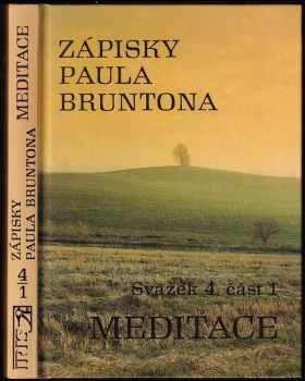 Paul Brunton: Zápisky Paula Bruntona