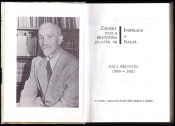 Paul Brunton: Zápisky Paula Bruntona