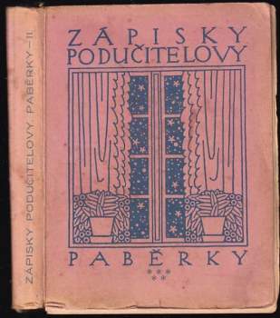 Karel Vika: Zápisky podučitelovy