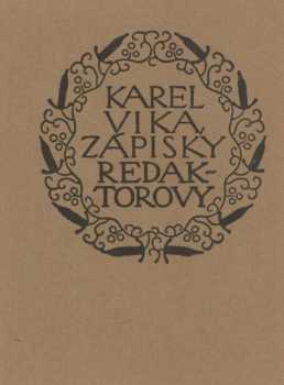 Zápisky redaktorovy