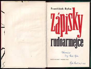 František Ryba: Zápisky rudoarmejce