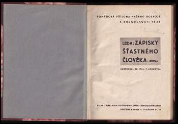 Eduard Lederer: Zápisky šťastného člověka