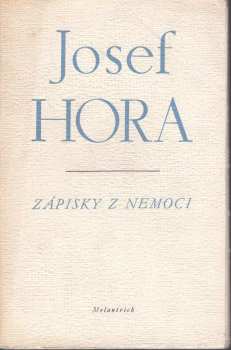 Josef Hora: Zápisky z nemoci