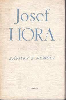 Josef Hora: Zápisky z nemoci