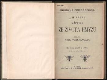 Jean-Henri Fabre: Zápisky ze života hmyzu