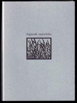 Zápisník zmizelého