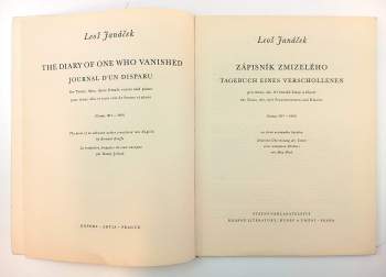 Leoš Janáček: Zápisník zmizelého