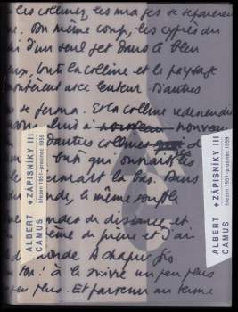 Albert Camus: Zápisníky III
