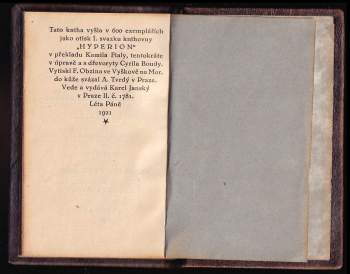 Jules Amédée Barbey d'Aurevilly: Zapomenuté rytmy