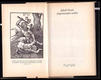 Jakub Deml: Zapomenuté světlo