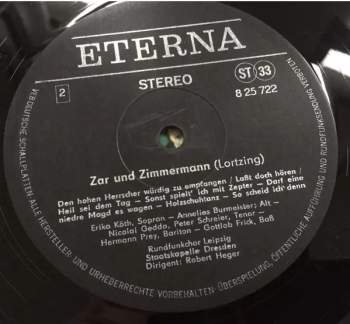 Albert Lortzing: Zar Und Zimmermann
