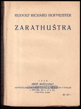 Zarathuštra - Rudolf Richard Hofmeister (1930, A. Neubert) - ID: 285234