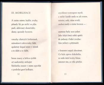 Vladimír Holan: Září 1938