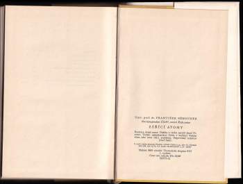 František Běhounek: Zářící atomy