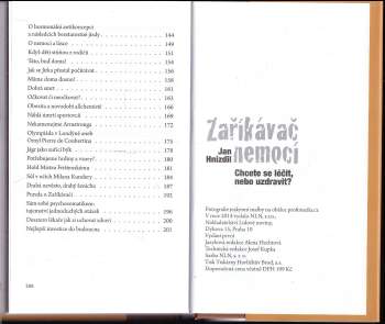 Jan Hnízdil: Zaříkávač nemocí