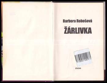 Barbora Robošová: Žárlivka